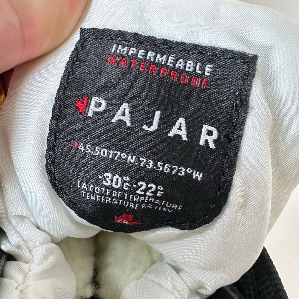 Pajar Talya Color Block High Top Lace Up Sneaker Snow Boots Winter Size 6 NEW - Picture 7 of 9